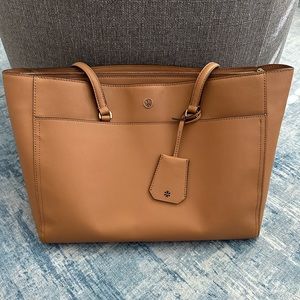 Tory Burch Robinson Leather Tote